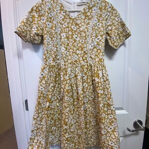 Pando Grove Yellow Floral Dress